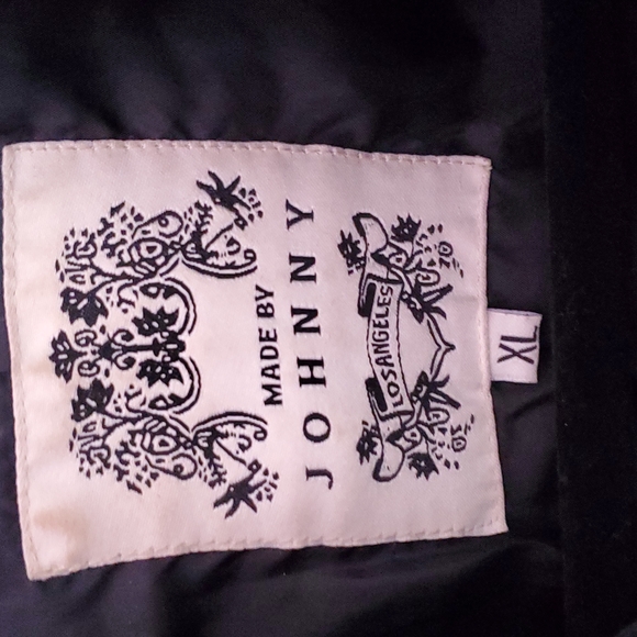 MBJ Black Vegan Leather Moto Jacket - Picture 6 of 6